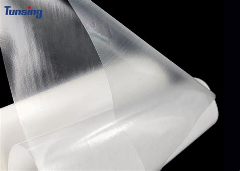 Transparent Thermoplastic Hot Melt Adhesive Film For Embroidery Badges 100yards Roll