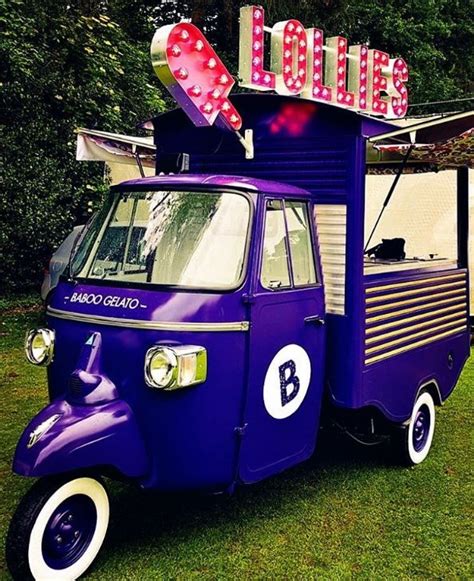 Piaggio Ape By Tukxi Piaggio Ape Conversions Food Truck Design