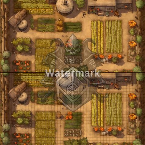 Dnd Farm Battle Map Bundle D D Digital Battlemaps Dungeons And