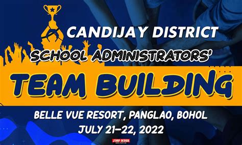 Team Building Banner Design | Blue-Yellow Theme – Events Layout | JTarp