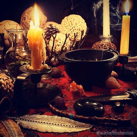 Dark Magick Witches Altar Magick Witch Decor