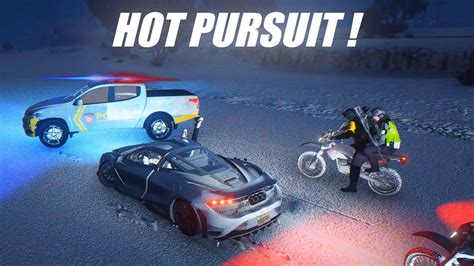 HOT PURSUIT PENGORBANAN DEMI SEORANG TEMAN GTA V ROLEPLAY YouTube