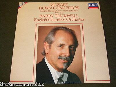 VINYL LP MOZART HORN CONCERTOS BARRY TUCKWELL ENGLISH CHAMBER