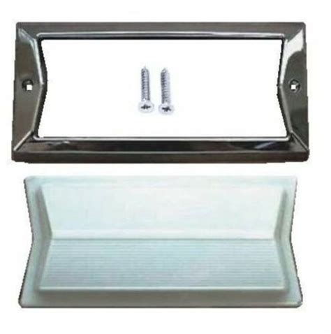 Dome Light Lens Bezel Set For Mopar B Body C Body Ebay