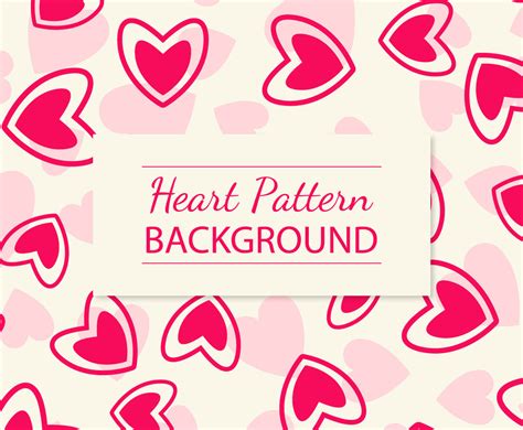 Hot Pink Heart Pattern Background Vector Art And Graphics