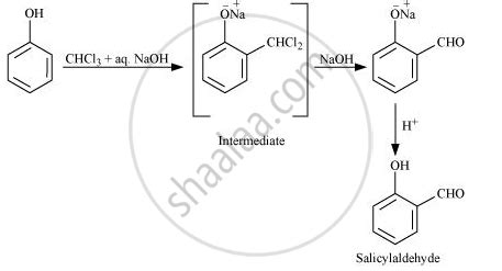 Give Equations Of The Following Reactions Treating Phenol With