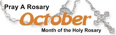 Month of the Holy Rosary - October