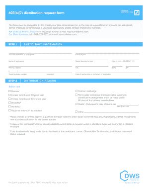 Fillable Online Dws B Form Fax Email Print Pdffiller