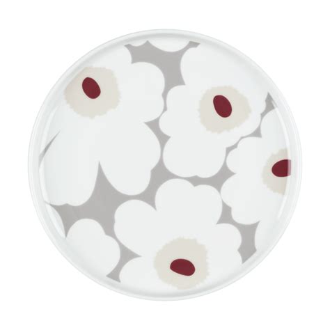 Assiette Unikko Ø20 Cm De Marimekko Nordicnest Fr