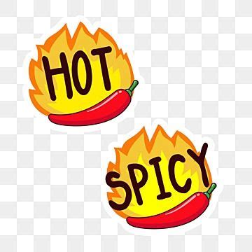Spicy Chili Clipart Hd PNG Hot And Spicy Sticker Vector Hot Spicy Sticker PNG Image For Free