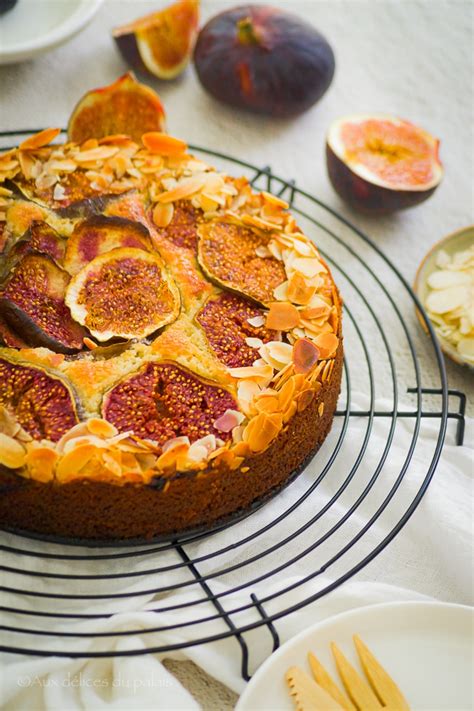 Gâteau moelleux aux figues et amandes Aux délices du palais