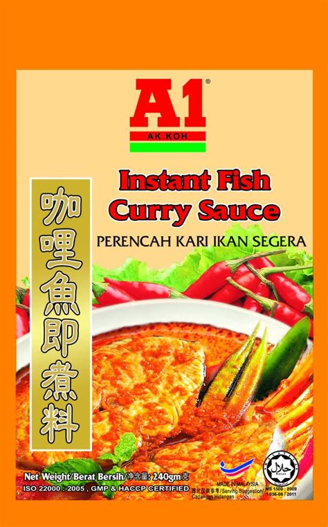 A1 Instant Curry Fish Sauce - Kwang Hwee Pte Ltd