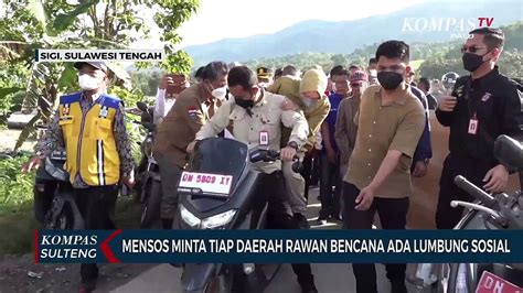 Mensos Minta Tiap Daerah Rawan Bencana Ada Lumbung Sosial Video