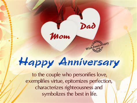 Happy Anniversary To Mom And Dad Anniversary Wishes Greetings Images