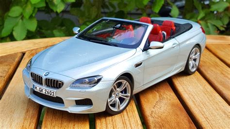 BMW F12 M6 Cabriolet Silverstone II 1 18 Paragon Models YouTube