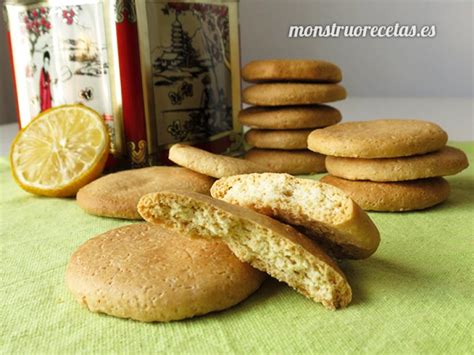 Galletas De Limón Sin Mantequilla Ni Lactosa Postres Fáciles Y Ricos