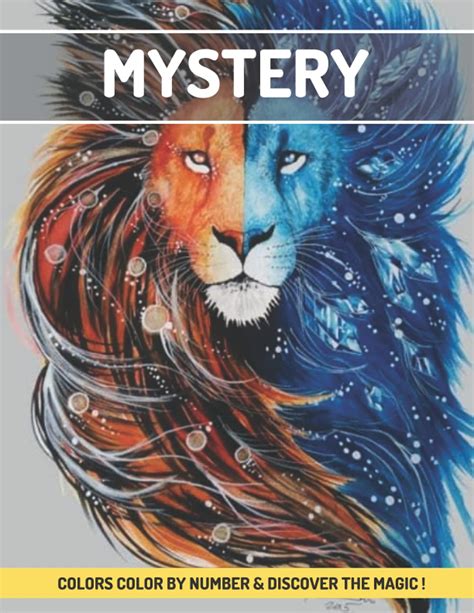 Mystery Colors Creative Color By Number And Discover Magic Stress