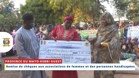 MAYO KEBBI OUEST Remise de chèques aux associations de femmes et des