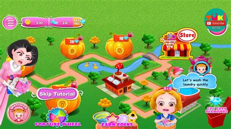 Baby Hazel Cinderella Story Part4 Kids Games Youtube