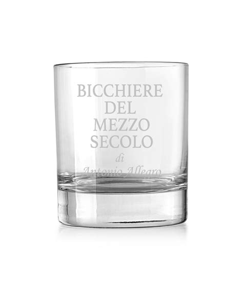 Bicchiere Da Whiskey Bicchiere Del Mezzo Secolo Personalizzato Con