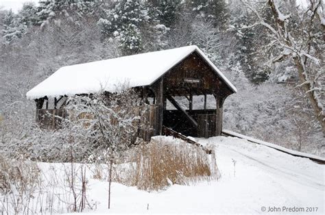 Coburn Covered Bridge By John Predom On Capture My Vermont One Of My