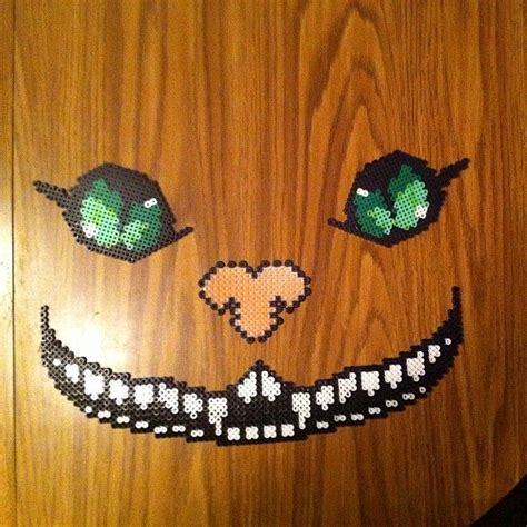 Cheshire Cat Perler Beads By Slothniac Perler Beads Designs Perler