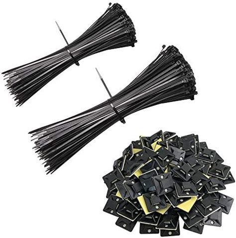 Amazon Set Of 300 Ultra Strong 0 2 Inch Width Cable Ties And Cable