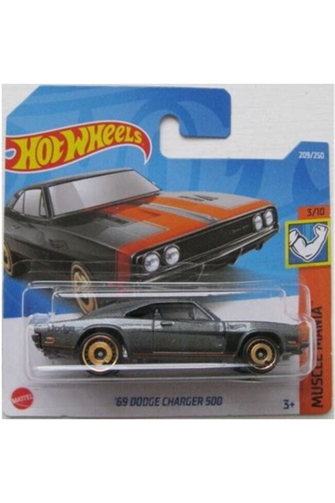 Hot Wheels 69 Dodge Charger 500 2021 Tekli Arabalar 1 64 Ölçek Metal Oyuncak Araba Fiyatı