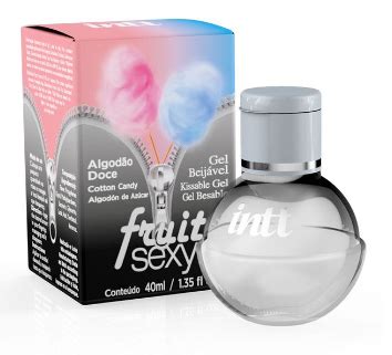 Gel para Sexo Oral Fruit Sexy Sabor Algodão Doce mlLovely Sex Shop Online mais avaliado