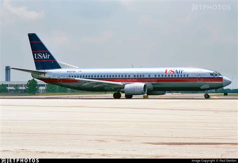 N437US | Boeing 737-4B7 | USAir | Paul Denton | JetPhotos