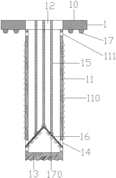 软土地区古建筑地基基础加固结构的制作方法