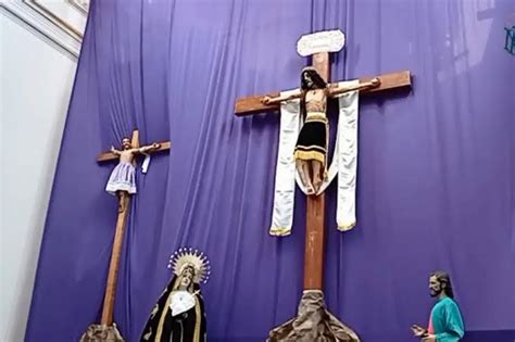 Cristo Mueve La Cabeza Durante Misa Video Telediario México