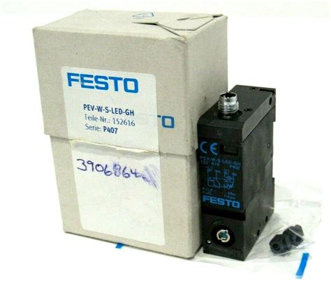 New Festo Pev W S Led Gh Pressure Switch 152616 Pevwsledgh Sb