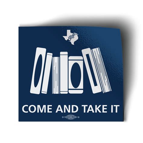 Come And Take It (3.5" x 3" Vinyl Sticker -- Pack of Two!) - Texas AFT ...