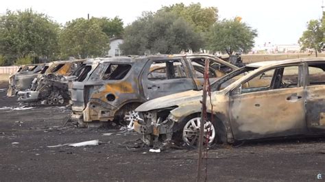 73 cars destroyed in a fire at a Texas pumpkin patch - Autoblog