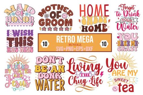 Retro Mega Bundle Graphic By Designmaster Creative Fabrica