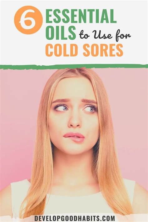 How To Use Essential Oils For Cold Sores Artofit