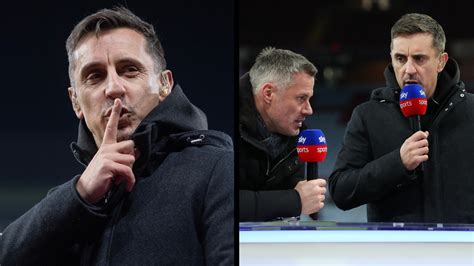 Man Utd Legend Gary Neville Brutally Trolls Jamie Carragher With