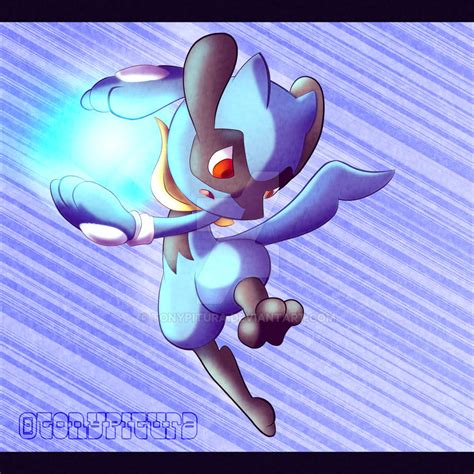 Riolu use Aura Sphere by TonyPitura on DeviantArt