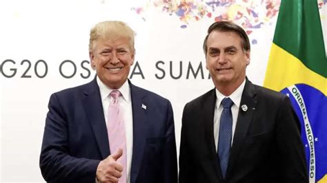 Bolsonaro Parabeniza Trump Por Mensagem O Choro Pode Durar Mas A