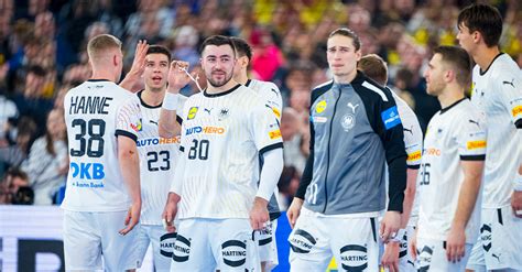 Handball Highlight Das Getragene Em Trikot Von Juri Knorr