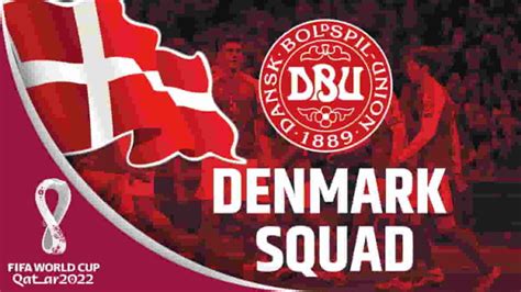 Fifa World Cup 2022 The Squad Of Denmark