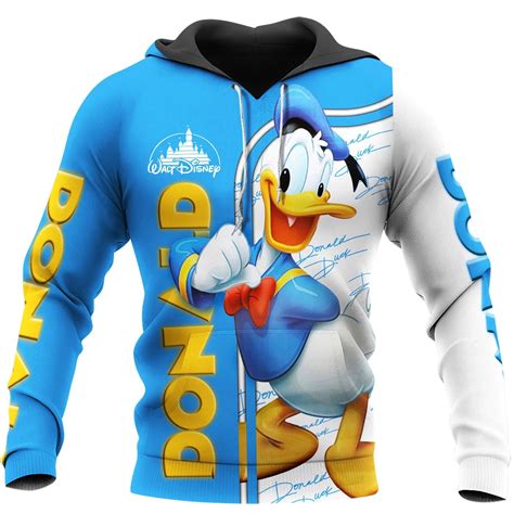 Donald Duck Disney 3d Hoodie