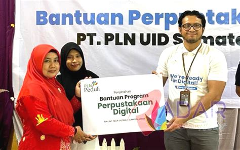 Majukan Dunia Pendidikan Di Gunungsitoli Pln Resmikan Digital Library