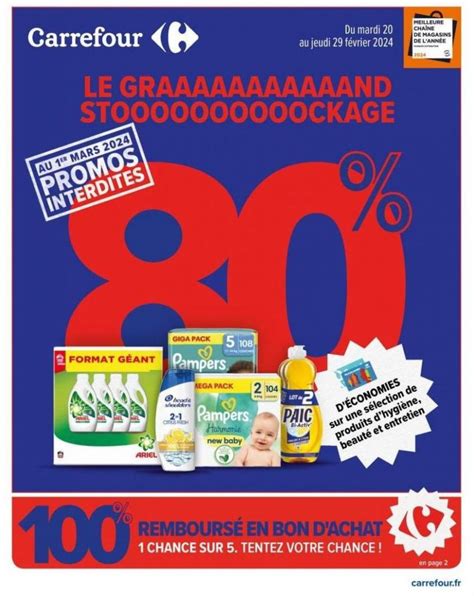 8 Semaine Week 20 2 2024 29 2 2024 Le Grand Stockage Carrefour Drive