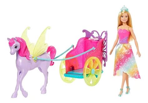 Barbie Mattel Barbie Dreamtopia Princesa Con Carruaje Mattel