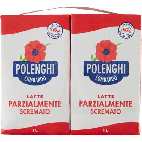 Latte Uht Parzialmente Scremato Polenghi X Ml Coop Shop