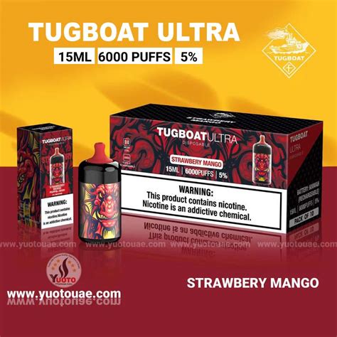 Best Vape Shop Tugboat Ultra Aloe Grape Flavour 6000 Puffs