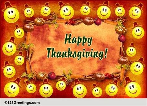 Thanksgiving Warm Family Wish. Free Family eCards, Greeting Cards | 123 Greetings