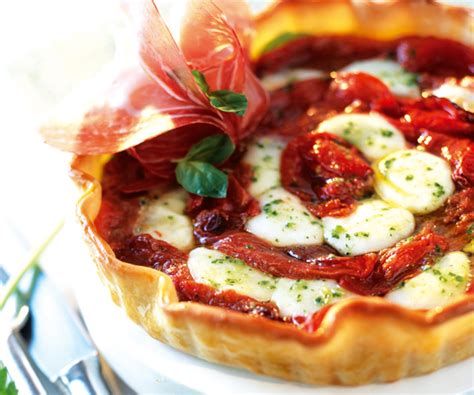 Recette Facile Tartelettes Tomates Mozzarella Et Basilic